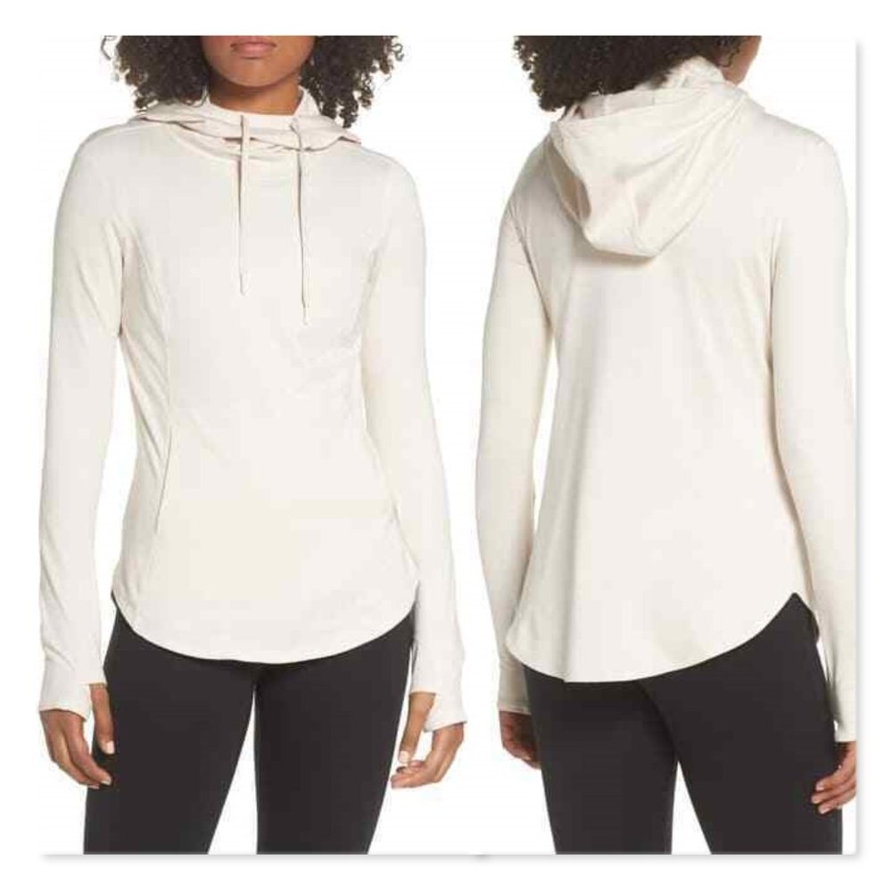 Zella Taryn Ultrasoft Recycled Pullover Hoodie Top